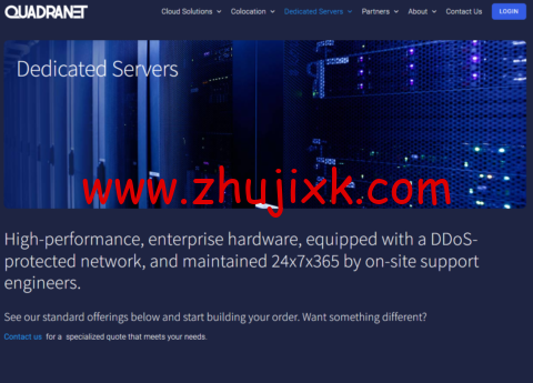 QuadraNet：美国独立服务器，E3-1240v3/16GB 内存/500GB SSD 硬盘/50TB 流量/1Gbps 带宽，/月，可选洛杉矶/达拉斯/迈阿密/新泽西/亚特兰大等