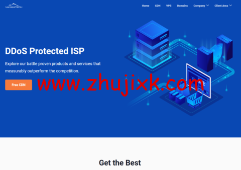 VanwaTech：美国达拉斯机房 vps，1 核独享/8GB 内存/80GB SSD/不限流量/1Gbps 带宽，/月