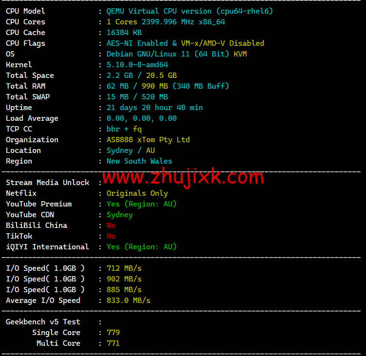 搬瓦工:2023 年澳大利亚悉尼 AUSYD_1 机房测评 搬瓦工:2023 年澳大利亚悉尼 AUSYD_1 机房测评