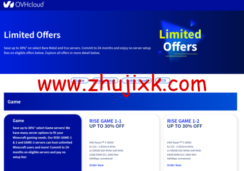OVHcloud:独服优惠,可选美国/加拿大/欧洲等机房,Intel Xeon-E 2274G/32 GB/3 x 4 TB HDD 或 2*960G NVMe/1Gbps 突发 2Gbps 不限流量,月付 62 美元 OVHcloud:独服优惠,可选美国/加拿大/欧洲等机房,Intel Xeon-E 2274G/32 GB/3 x 4 TB HDD 或 2*960G NVMe/1Gbps 突发 2Gbps 不限流量,月付 62 美元