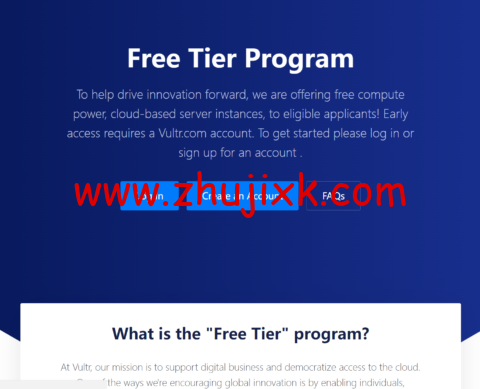 Vultr:免费 VPS,1 核/512MB 内存/10GB SSD/2TB 流量 Vultr:免费 VPS,1 核/512MB 内存/10GB SSD/2TB 流量