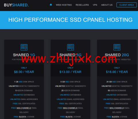 BuyShared:拉斯维加斯/卢森堡 cPanel 共享主机、DirectAdmin 经销商主机,1GB 空间,不限流量,年付 8 美元起 BuyShared:拉斯维加斯/卢森堡 cPanel 共享主机、DirectAdmin 经销商主机,1GB 空间,不限流量,年付 8 美元起