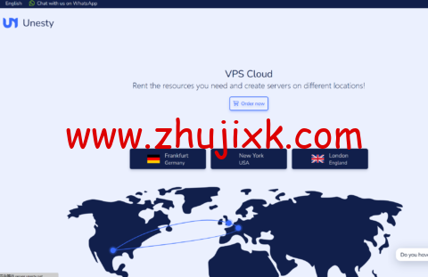 Unesty：春季促销，德国高性能 VPS，支持 Windows 系统，12 核 AMD EPYC/36 GB DDR4-3200 ECC 内存/300 GB SSD 存储，10Gbps 不限流量，月付€20.00