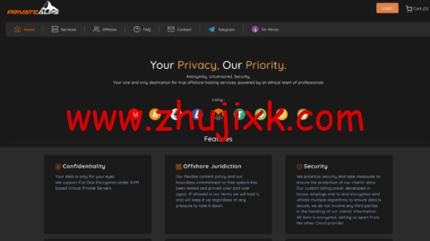 PrivateAlps：瑞士抗投诉 VPS，100%无视版权抗投诉，月付 12.9 €起，另可选虚拟主机、独立服务器等