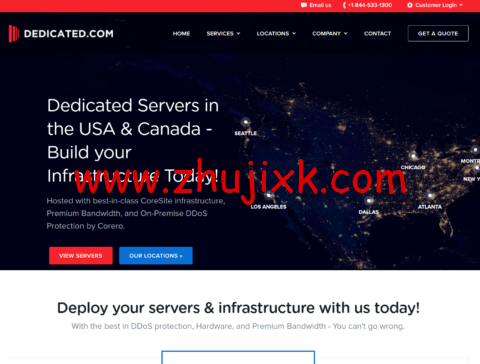 Dedicated:美国不限流量独服,E5-1650v3/64GB 内存/2TB NVMe 硬盘/1Gbps 带宽,/月,可选纽约/洛杉矶等机房 Dedicated:美国不限流量独服,E5-1650v3/64GB 内存/2TB NVMe 硬盘/1Gbps 带宽,/月,可选纽约/洛杉矶等机房