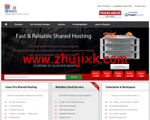 rhc-hosting：英国 vps，8 折优惠，2 核/1GB 内存/10GB SSD 硬盘/500GB 流量/1Gbps 端口，.39/月起