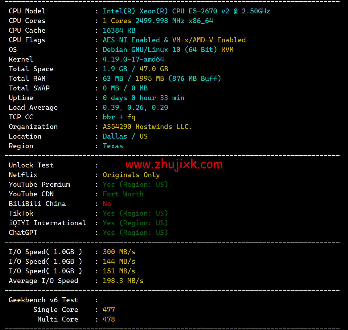 Hostwinds：达拉斯机房 vps 月付 4.99 美元起，云服务器<img decoding=