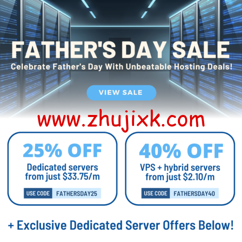 #Father's Day Sale#DediPath:全场独服 7.5 折,vps 主机 6 折,美国洛杉矶机房独服,E3-1240v2/16GB 内存/2TB 硬盘/1Gbps 不限流量,/月 #Father's Day Sale#DediPath:全场独服 7.5 折,vps 主机 6 折,美国洛杉矶机房独服,E3-1240v2/16GB 内存/2TB 硬盘/1Gbps 不限流量,/月