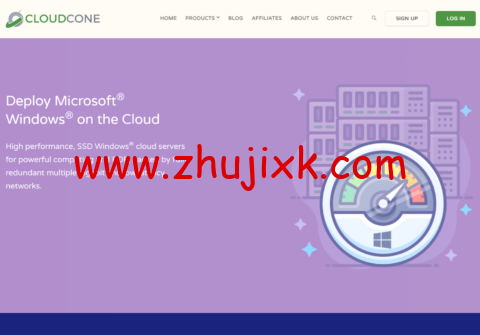 CloudCone：便宜美国 windows vps，2 核/4G 内存/60GB SSD/3TB 流量/1Gbps 带宽，.49/月起，免费快照备份