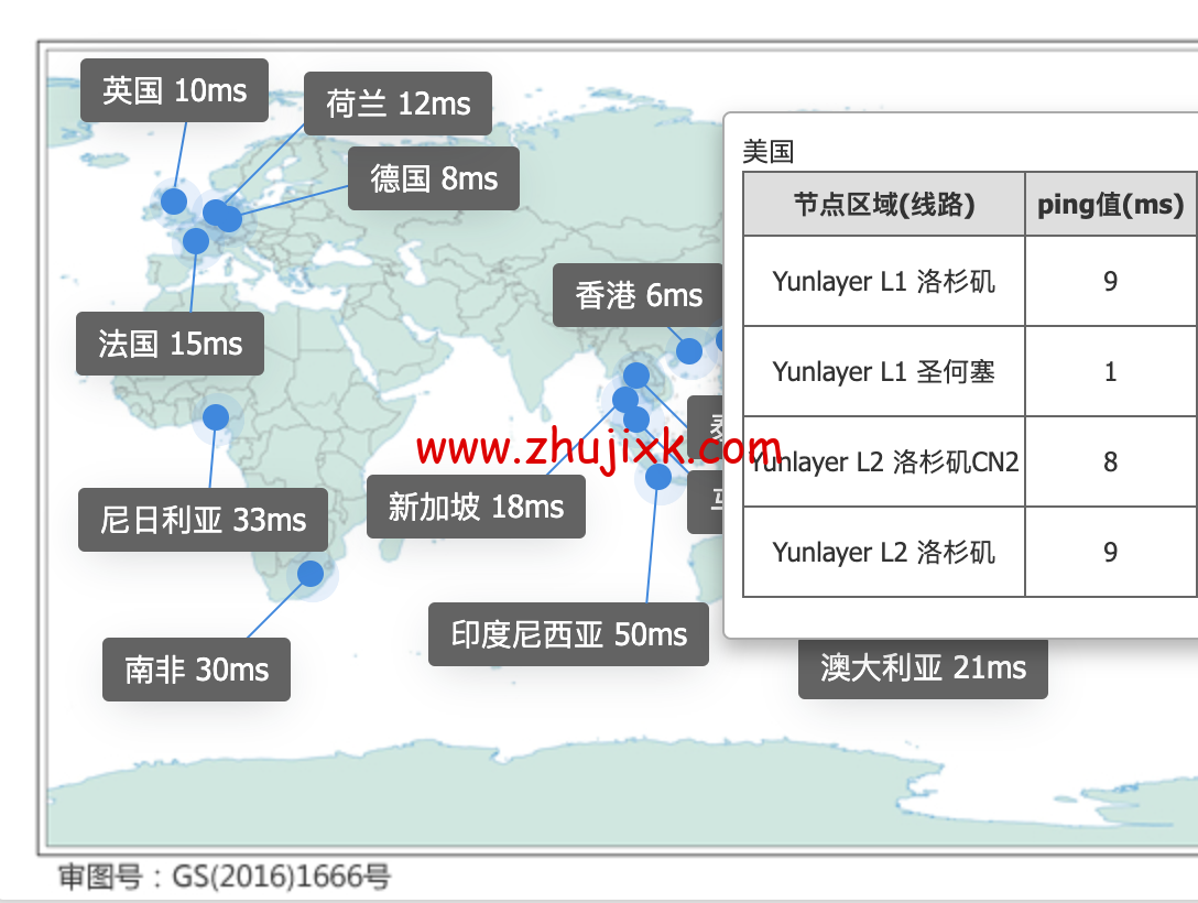 YunLayer:边缘CDN免费使用,降低网站全球所有国家访问延迟50ms以内-图片2
