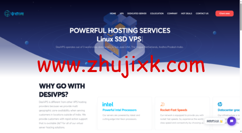 #双旦促销#DesiVPS：圣何塞机房，1 核/1GB/15G NVMe/1.5TB@10Gbps 带宽，/年