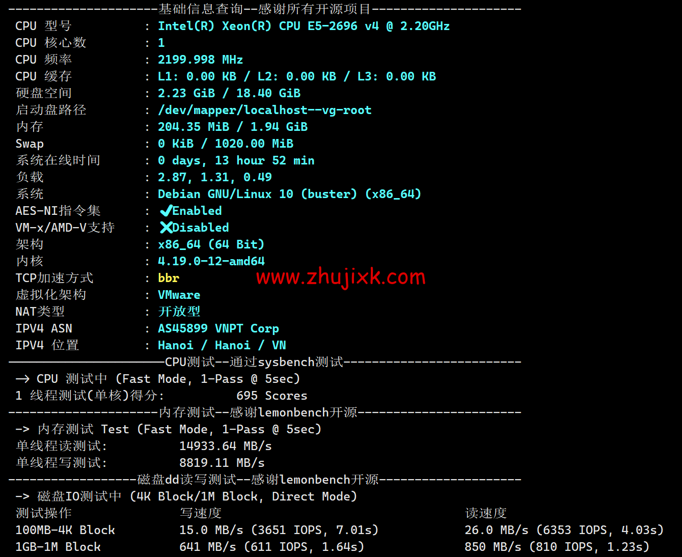 TOTHOST： 越南 Vmware 架构不限流量 VPS，class=