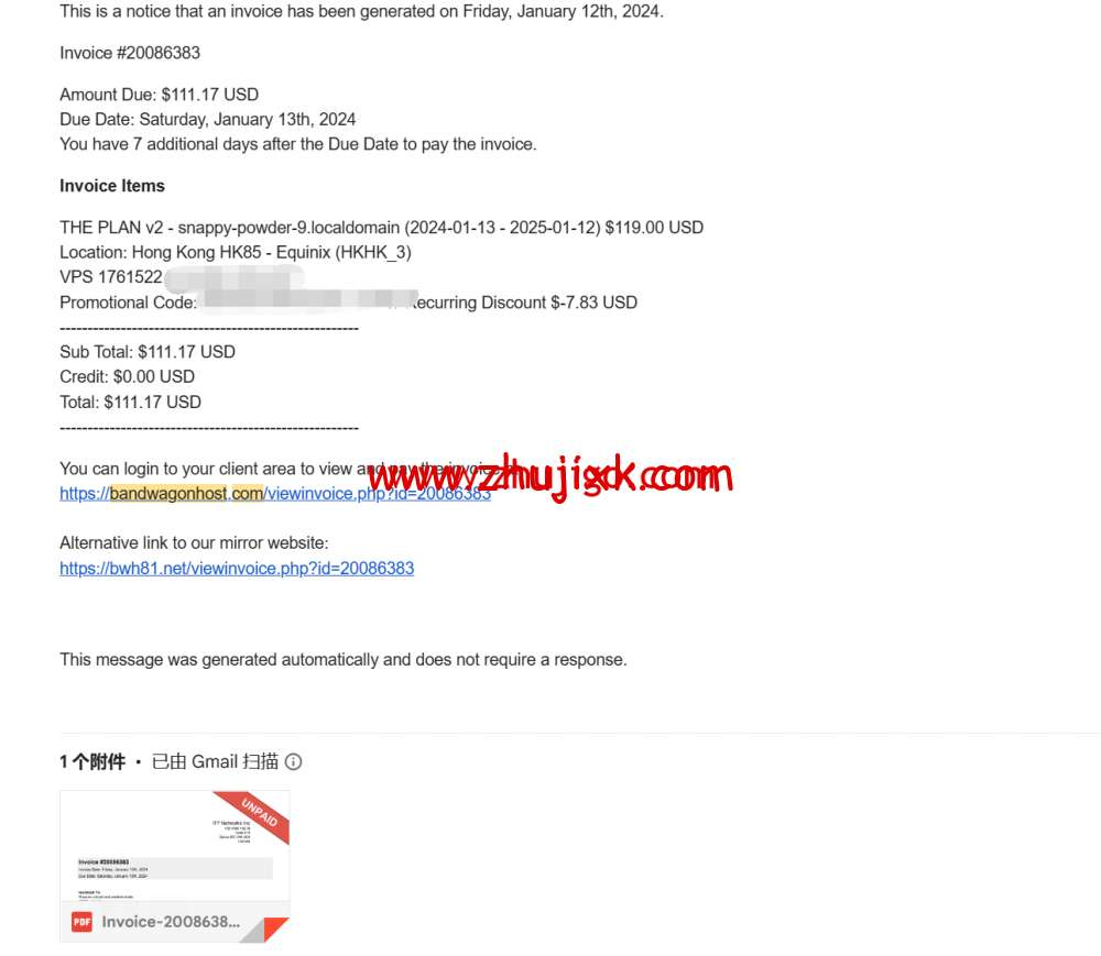 搬瓦工: THE PLAN/THE PLAN V2 限量版套餐续费提醒,年付 美元超级性价比套餐 1 1705417240 QQ 截图 20240116230013