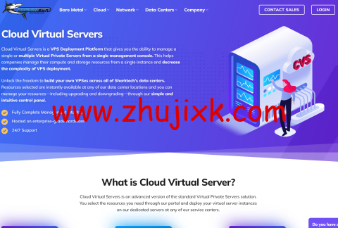 Sharktech：高防 VPS，年付 5 折，.7/年，可选洛杉矶/丹佛/芝加哥/荷兰机房