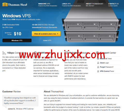 ThomasHost:美国和欧洲 vps,1Gbps 带宽不限流量,.5/月起,可选纽约/达拉斯/欧洲等机房 ThomasHost:美国和欧洲 vps,1Gbps 带宽不限流量,.5/月起,可选纽约/达拉斯/欧洲等机房