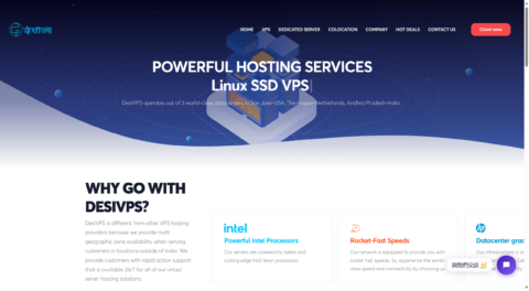 DesiVPS：圣何塞机房 1Gbps 不限流量 vps 年付 18.99 美元起，10Gbps 带宽 vps 年付 17 美元起，独服 0/月起