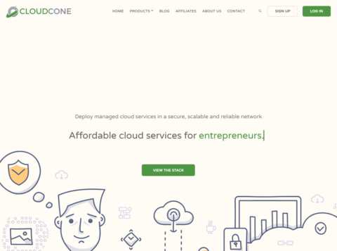 CloudCone：洛杉矶机房，4 核/8GB/220GB SSD/6TB@1Gbps，/月