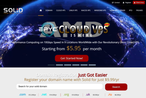 SolidSeoVPS：美国独立服务器.95/月起，10Gbps 带宽 VPS 年付起，9 个机房可选