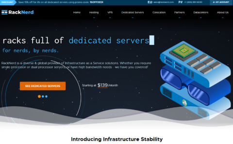 RackNerd：AMD Ryzen7950x+Gen4 NVMe，年付 18.88 美元起，可选圣何塞/阿什本/纽约等多机房