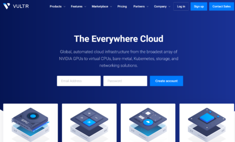 VULTR：新用户注册送 300 美元，.5/月起，可选美国/英国/日本/新加坡等全球 32 个机房