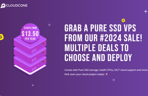 CloudCone：洛杉矶机房，2 核/1GB/15G SSD/3TB@1Gbps，.5/年