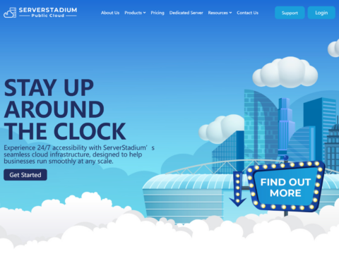 ServerStadium：西雅图机房，Dual L5420/16GB/500GB/30TB@1Gbps 带宽，.2/月