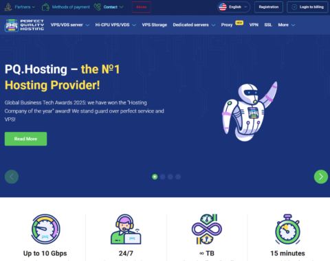 PQ.Hosting:1~10Gbps 不限流量 VPS,月付 5.77 欧元起,可选全球 40 多个机房 PQ.Hosting:1~10Gbps 不限流量 VPS,月付 5.77 欧元起,可选全球 40 多个机房