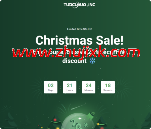 #双旦狂欢季#Tudcloud：VPS 主机全场 7.5 折限时特惠，香港CN2线路VPS月付3.75美元起，西雅图VPS月付4.5美元起-国外主机测评