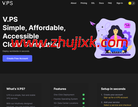 V.PS：日本软银/CN2 GIA，澳大利亚/英国/荷兰 AS9929，美国 CN2 GIA/AS9929/CMIN2 等，€6.95/月起