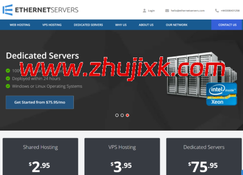 EtherNetservers：美国/德国 vps，1 核/1GB/25G SSD/2TB@10Gbps 带宽，月付 1.97 美元起