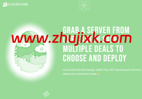 #复活节促销#CloudCone：洛杉矶 vps，2 核/1GB/14G SSD/3TB@1Gbps 带宽，/年起