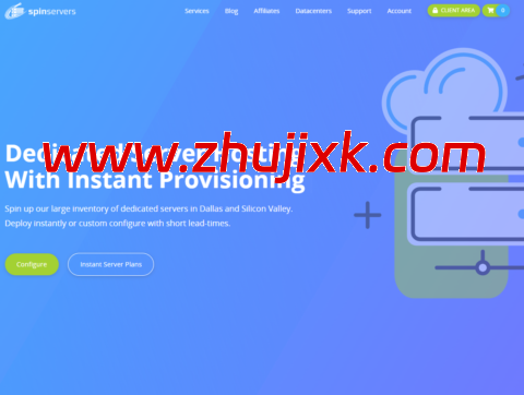 Spinservers：VPS 限时五折，2 核 2GB/40 GB SSD/4TB/1Gbps 带宽，/月起，圣何塞/达拉斯机房