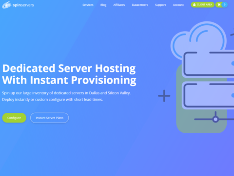 #圣诞特惠来袭#Spinservers:1Gbps 不限流量独立服务器低至 / 月 #圣诞特惠来袭#Spinservers:1Gbps 不限流量独立服务器低至 / 月