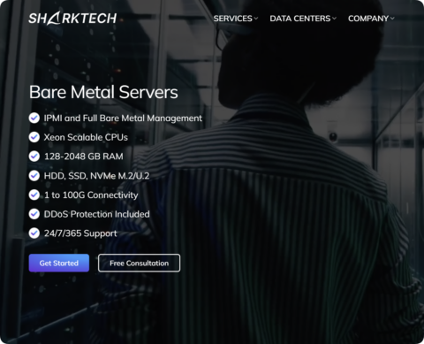 Sharktech：服务器端口升级，标配为 10Gbps，2*E5-2695V4/64GB/2TB NVMe，9/月起，可选洛杉矶/拉斯维加斯/丹佛/芝加哥/荷兰机房