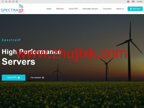 SpectraIP：荷兰 vps，AMD EPYC@2 核/6GB/120GB NVMe/10TB@2Gbps 带宽，€3.89/月