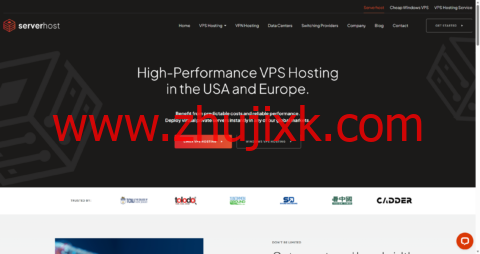 ServerHost：美国 vps，2 核/4GB/60GB NVMe/1Gbps 不限流量，/年，可选洛杉矶/达拉斯等 6 个机房