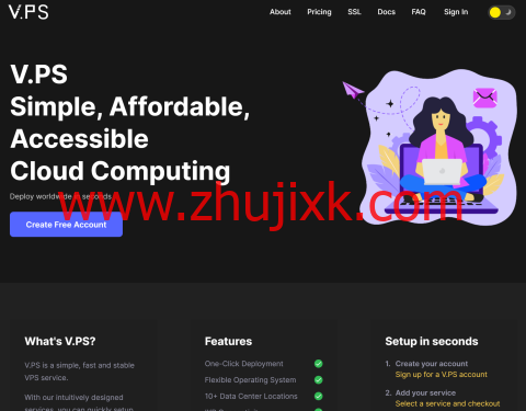 V.PS：国外高速优化线路 VPS 月付€6.95 起，多地区多线路可选，欧洲节点升级 CMIN2 优化移动访问