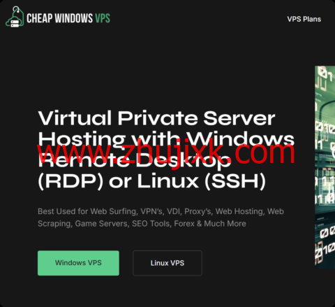 CheapWindowsVPS：美国纽约机房正版 Windows VPS，2 核/5GB/75GB NVMe/不限流量/1Gbps 带宽，/年