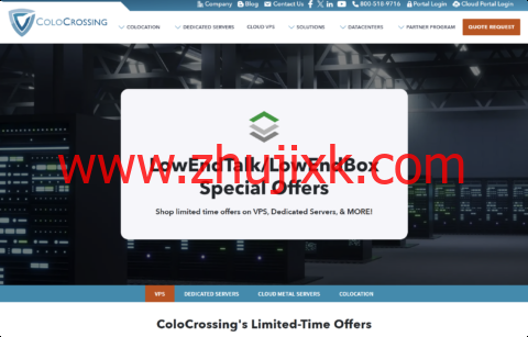 ColoCrossing：超值促销，美国 VPS / 裸机云服务器 5 折，低至 fetchpriority=