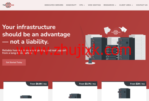 高性价比海外 VPS 推荐：TNAHosting / 年 锐龙双核 / NVMe 硬盘 / 大流量 芝加哥