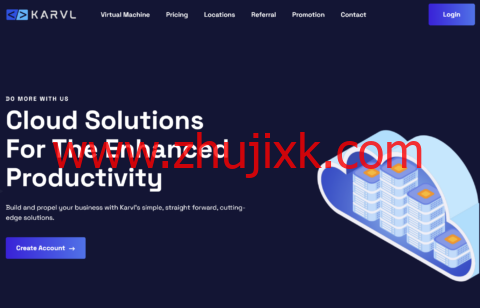 Karvl VPS： 1 核 1GB/20GB SSD/5TB@1Gbps 仅 $2 / 月 港日新美多机房