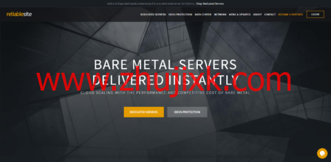 ReliableSite: 美国不限流量独立服务器 E3/I7/64GB/2TB SSD 1Gbps 不限流量 / 月 美多机房
